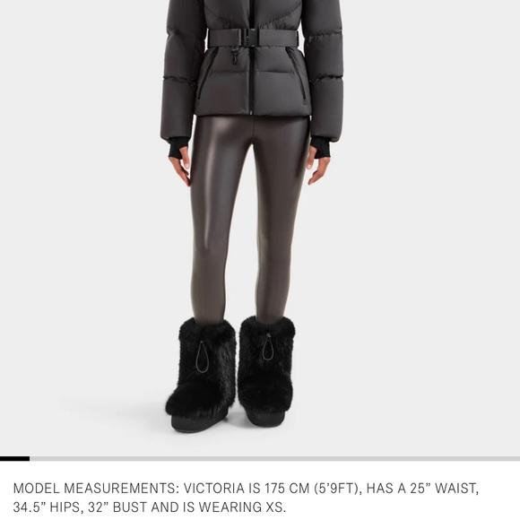 RUDSAK Charcoal Puffer Jacket with Belt - Picture 6 of 6